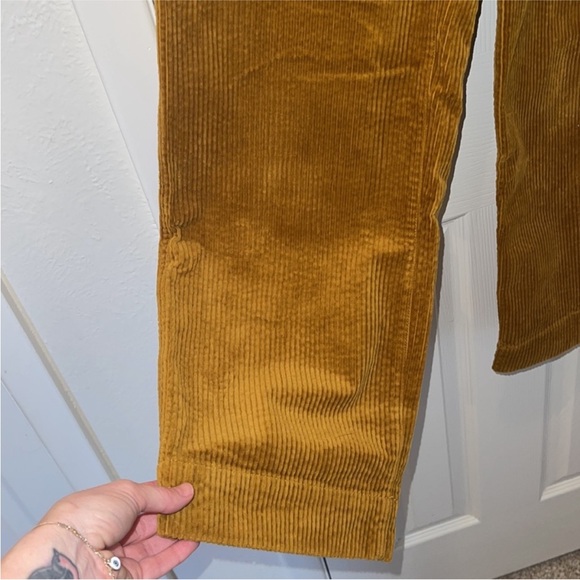 Madewell slim Emmett wide leg crop corduroy Pants - Picture 5 of 6